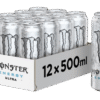 Monster Zero Ultra White 500ml Napój energetyczny 12 szt