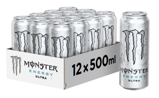 Monster Zero Ultra White 500ml Napój energetyczny 12 szt