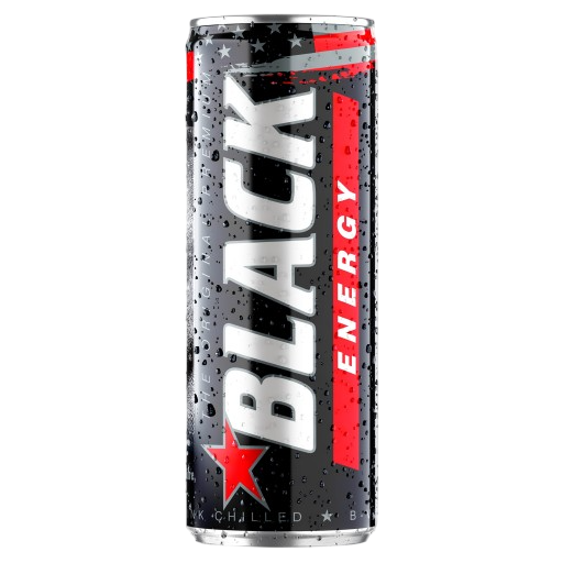 Black Energy Drink zgrzewka | 24 x 250 ml